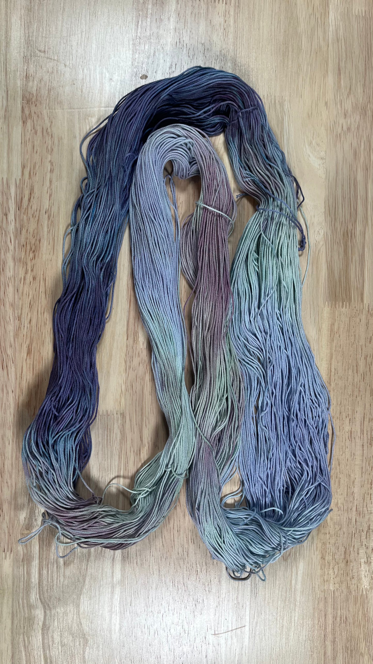 Midnight Tide Yarn - Seaweed Greens & Inky Blues