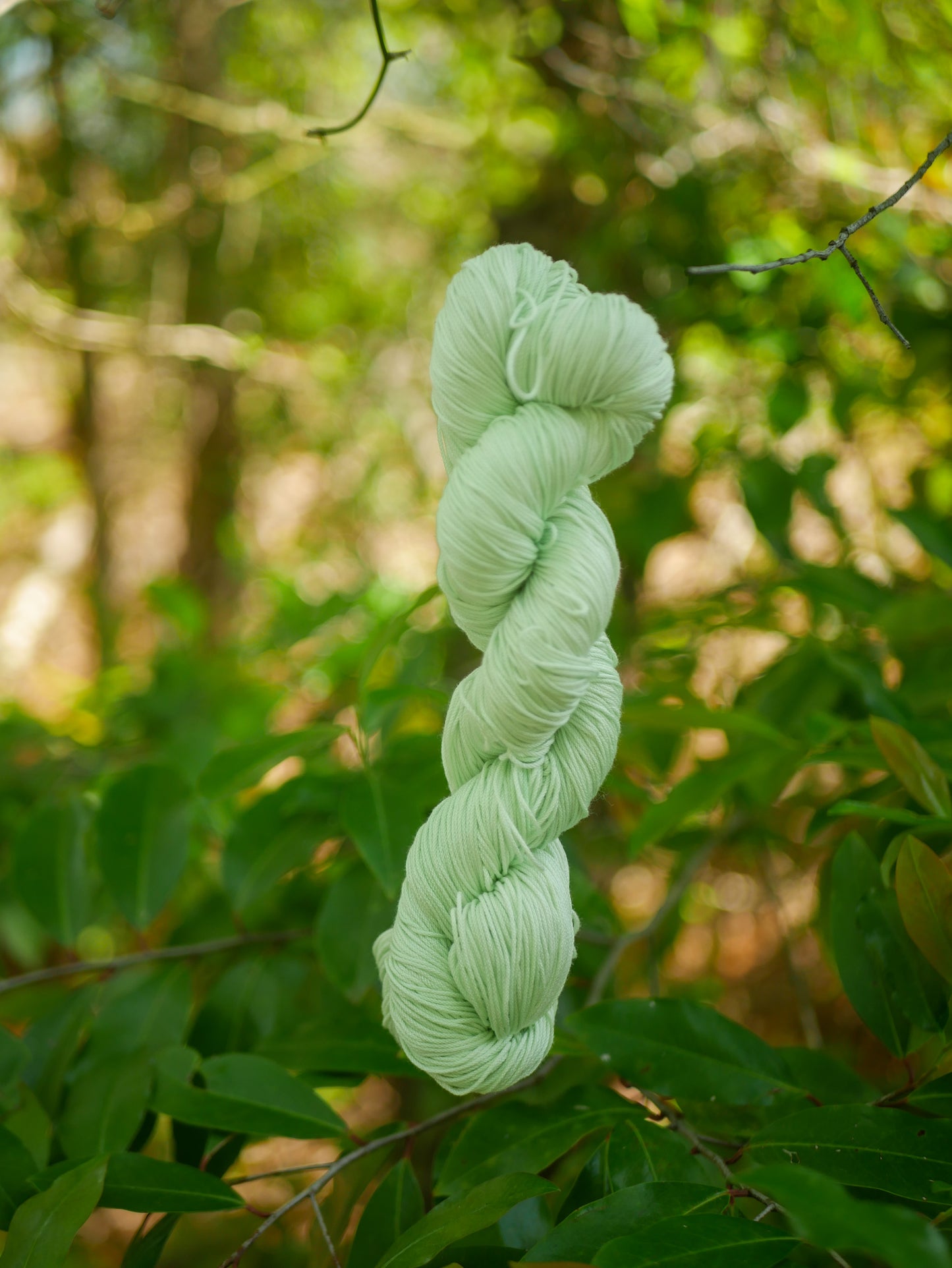 Cucumber Mint Fizz – Hand-Dyed Yarn for Summer Projects 💚🥒✨