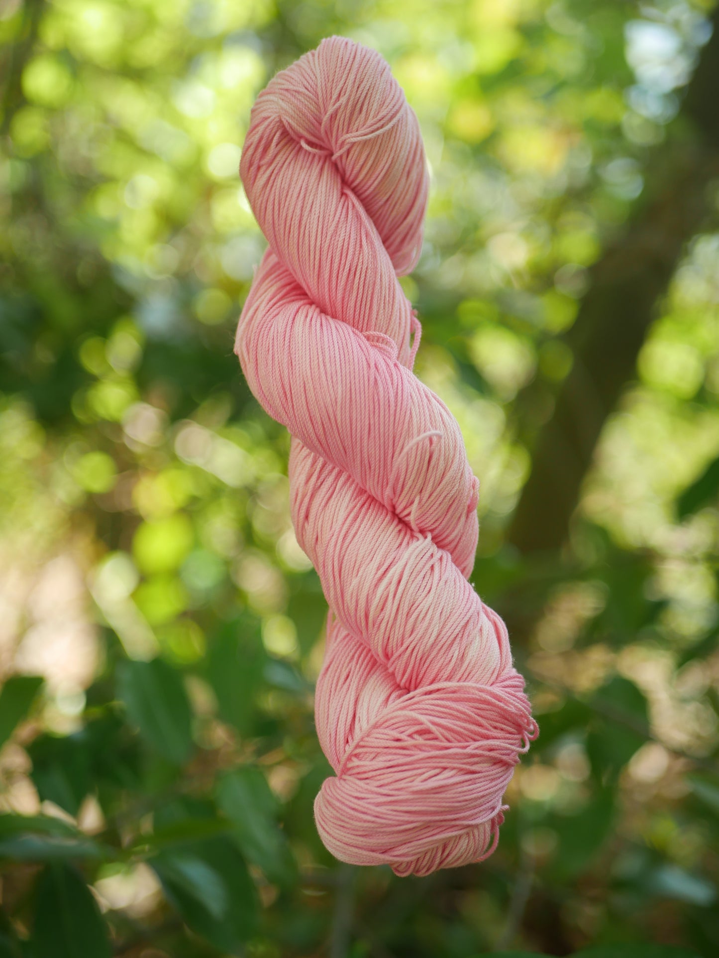 Rosé Skies – Hand-Dyed Yarn for Summer Projects 🌸☀️